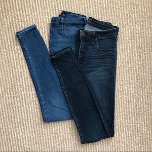 *TWO* Abercrombie Simone High Rise Jean Leggings